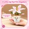 Gifts for Mom - Emotional Support Crochet Lily Flower - Proud of You Motivational Positive Mothers Day Birthday Gifts for Mom from Daughter Son, Mother Gift, Mama Gift
